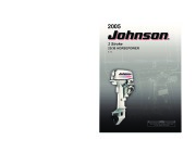 2005 Johnson 25 30 hp E EL 2-Stroke Outboard Owners Manual, 2005 page 1