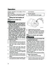 Yamaha Motor Owners Manual, 2007 page 46
