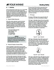 Four Winns V375 Boat Owners Manual, 2011 page 27