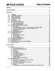 Four Winns V375 Boat Owners Manual, 2011 page 3