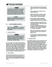 Four Winns V375 Boat Owners Manual, 2011 page 37