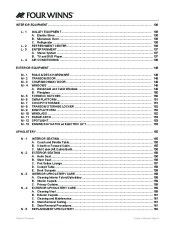 Four Winns V375 Boat Owners Manual, 2011 page 8
