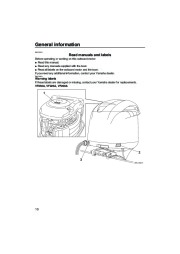 Yamaha Motor Owners Manual, 2008 page 16