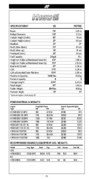Four Winns H F SL V Trailers Series Fast Facts Specifications, 2011 page 40