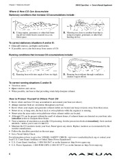 2009 Maxum 2400 SC3 Sport Boat Owners Manual Guide, 2009 page 12