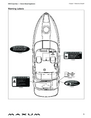 2009 Maxum 2400 SC3 Sport Boat Owners Manual Guide, 2009 page 15
