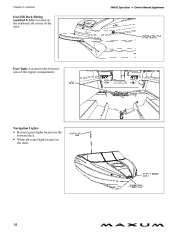 2009 Maxum 2400 SC3 Sport Boat Owners Manual Guide, 2009 page 24