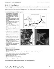 2009 Maxum 2400 SC3 Sport Boat Owners Manual Guide, 2009 page 29