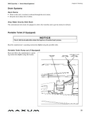2009 Maxum 2400 SC3 Sport Boat Owners Manual Guide, 2009 page 39
