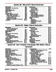 1998-2001 Mercury-MerCruiser GM V6 262 CID 4.3L Marine Engines Service Manual Number 25, 1998,1999,2000,2001 page 11