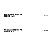 Mercury-MerCruiser GM V6 262 CID 4.3L Marine Engines Service Manual Number 25 Sections 1-3, 1998,1999,2000,2001 page 2