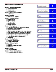 Mercury-MerCruiser GM V6 262 CID 4.3L Marine Engines Service Manual Number 25 Sections 1-3, 1998,1999,2000,2001 page 5