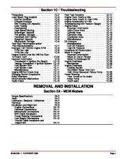 Mercury-MerCruiser GM V6 262 CID 4.3L Marine Engines Service Manual Number 25 Sections 1-3, 1998,1999,2000,2001 page 7