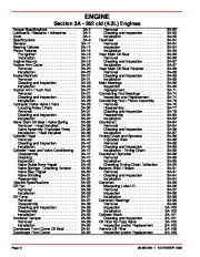Mercury-MerCruiser GM V6 262 CID 4.3L Marine Engines Service Manual Number 25 Sections 1-3, 1998,1999,2000,2001 page 8
