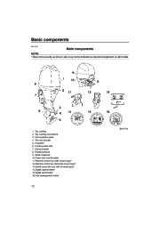 Yamaha Motor Owners Manual, 2007 page 18