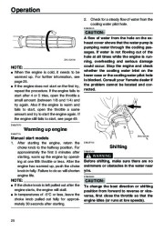 Yamaha Motor Owners Manual, 2005 page 30