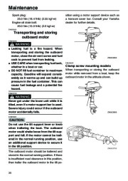 Yamaha Motor Owners Manual, 2005 page 40