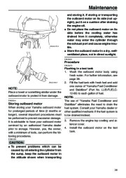 Yamaha Motor Owners Manual, 2005 page 41