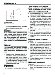 Yamaha Motor Owners Manual, 2005 page 42