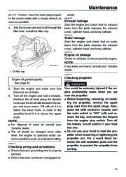 Yamaha Motor Owners Manual, 2005 page 49