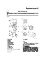 Yamaha Motor Owners Manual, 2006 page 15