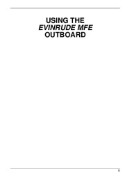 2009 Evinrude 55 hp MFE MRL MJRL Outboard Boat Motor Owners Manual, 2009 page 12