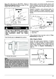 2009 Evinrude 55 hp MFE MRL MJRL Outboard Boat Motor Owners Manual, 2009 page 20