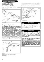 2009 Evinrude 55 hp MFE MRL MJRL Outboard Boat Motor Owners Manual, 2009 page 21