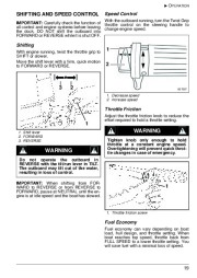 2009 Evinrude 55 hp MFE MRL MJRL Outboard Boat Motor Owners Manual, 2009 page 22