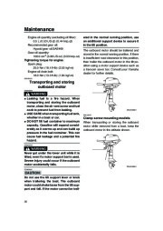 Yamaha Motor Owners Manual, 2007 page 40