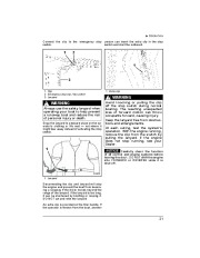 2011 Evinrude 65 hp E-TEC WRL WRY Outboard Boat Motor Owners Manual, 2011 page 23