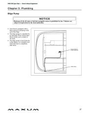 2009 Maxum 2400 SR3 Sport Boat Owners Manual Guide, 2009 page 33