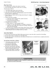 2009 Maxum 2400 SR3 Sport Boat Owners Manual Guide, 2009 page 34