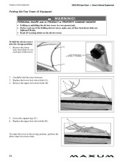 2009 Maxum 2400 SR3 Sport Boat Owners Manual Guide, 2009 page 40