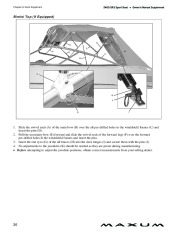 2009 Maxum 2400 SR3 Sport Boat Owners Manual Guide, 2009 page 42