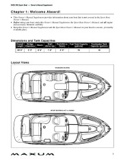 2009 Maxum 2400 SR3 Sport Boat Owners Manual Guide, 2009 page 7