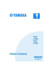 2006 Yamaha Outboard F200 LF200 F225 LF225 Boat Owners Manual page 1