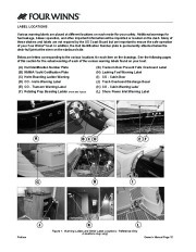 2011 Four Winns V475 Boat Owners Manual, 2011 page 14
