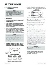 2011 Four Winns V475 Boat Owners Manual, 2011 page 20