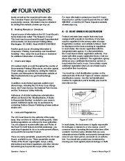 2011 Four Winns V475 Boat Owners Manual, 2011 page 24