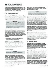 2011 Four Winns V475 Boat Owners Manual, 2011 page 44