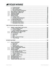 2011 Four Winns V475 Boat Owners Manual, 2011 page 7