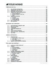 2011 Four Winns V475 Boat Owners Manual, 2011 page 9