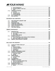 Four Winns Horizon 310 Boat Owners Manual, 2007,2008 page 10