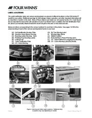 Four Winns Horizon 310 Boat Owners Manual, 2007,2008 page 15