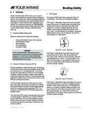 Four Winns Horizon 310 Boat Owners Manual, 2007,2008 page 26