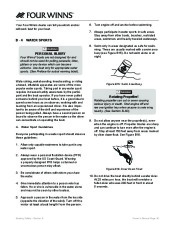 Four Winns Horizon 310 Boat Owners Manual, 2007,2008 page 39