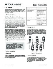 Four Winns Horizon 310 Boat Owners Manual, 2007,2008 page 41