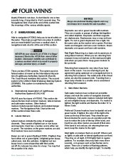 Four Winns Horizon 310 Boat Owners Manual, 2007,2008 page 43