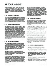 Four Winns Horizon 310 Boat Owners Manual, 2007,2008 page 47